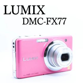 美品 ルミックス LUMIX DMC-FX77 コンパクトデジタルカメラ ピンク