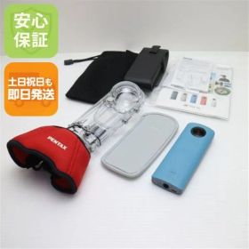 超美品 RICOH THETA SC Blue 即日発送 コンデジ RICOH 本体 土日祝発送01000