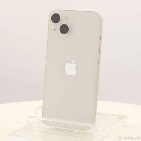 ソフマップ 〔中古品〕 iPhone14 128GB スターライト MPUQ3J／A SIMフリー【349】