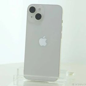 ソフマップ 〔中古品〕 iPhone14 128GB スターライト MPUQ3J／A SIMフリー【276】