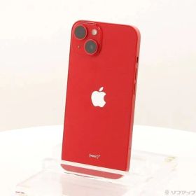ソフマップ 〔中古品〕 iPhone14 128GB プロダクトレッド MPV93J／A SIMフリー【198】