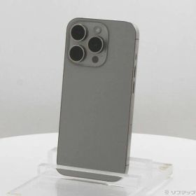ソフマップ 〔中古品〕 iPhone15 Pro 128GB ナチュラルチタニウム MTU93J／A SIMフリー【269】