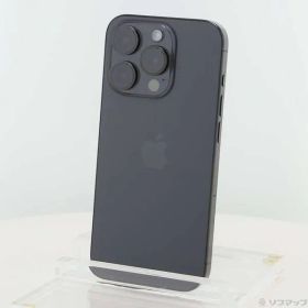 ソフマップ 〔中古品〕 iPhone15 Pro 256GB ブラックチタニウム MTUC3J／A SIMフリー【297】