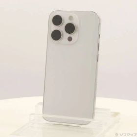 ソフマップ 〔中古品〕 iPhone15 Pro 256GB ホワイトチタニウム MTUD3J／A SIMフリー【377】