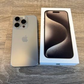 【極美品】 iPhone15Pro 128GB ナチュラルチタニウム