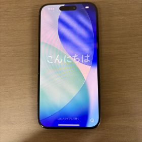 (o2258) Apple iPhone 15 Pro 512GB ブラックチタニウム バッテリー84% SIMロックなし