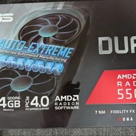 ASUS DUAL Radeon RX 5500 XT OC 本体