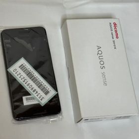 未使用 docomo AQUOS sense SH-01K 黒 ANR015