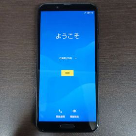 SHARP AQUOS SHV43 スマートフォン ブラック本体