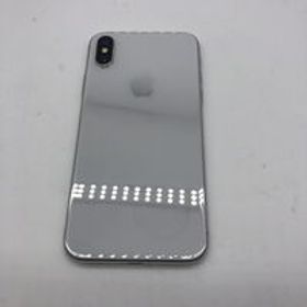 中古 【docomo】 iPhoneX 5.8インチ 256GB (シルバー) MQC22J/A 136258 状態： C:並品
