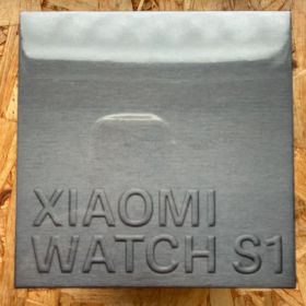 【新品未開封】 (シュリンク付き) Xiaomi Watch S1 Black