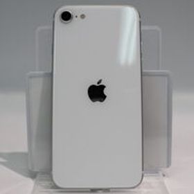 中古 【au】Apple iPhoneSE 4.7インチ (第2世代/2020) 64GB (ホワイト) MHGQ3J/A 新パッケージ版 146172 状態： C:並品
