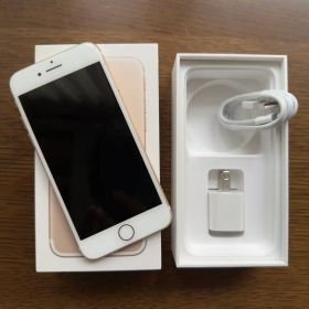 美品Apple iPhone7 32GB ゴールド 箱、ケーブル、アダプター付き