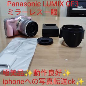 極美品✨️Panasonic LUMIX GF3 桜 ピンク ミラーレス一眼