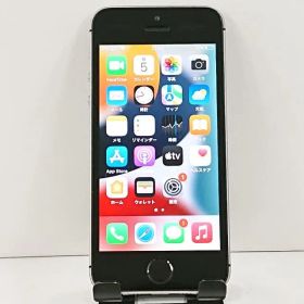 iPhoneSE 16GB SIMフリー スペースグレイ 送料無料 本体 c21144