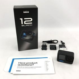 《ジャンク品扱い》GoPRO CHDHX-121-FW アクションカメラ GoPRO HERO12 BLACK【製造番号：C3501325940467】店頭/併売《家電・山城店》Y251