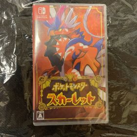 【新品未使用】ポケモンスカーレットSwitchソフト