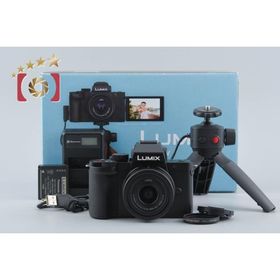 【中古】Panasonic パナソニック LUMIX DC-G100 標準ズームレンズキット シャッター回数僅少 元箱付き