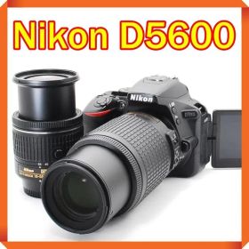 ✨ Nikon D5600 一眼レフ スマホ転送 ダブルレンズセット 動作正常品
