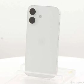 ソフマップ 〔中古品〕 iPhone16 128GB ホワイト MYDR3J／A SIMフリー【196】