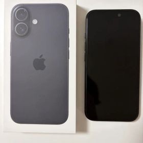 極美品 Apple iPhone 16 本体 ブラック 128GB