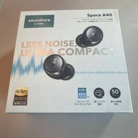 Soundcore Space A40 完全ワイヤレスイヤホン（ブラック）