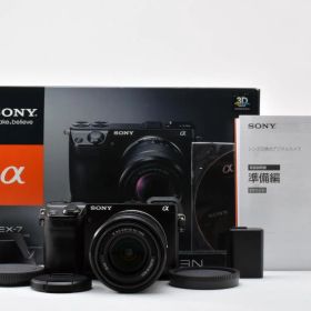 ★極上品★ ★ショット数1023回★ ソニー SONY NEX-7 ＋ E 18-55mm F3.5-5.6 OSS 元箱 充電器付き ARYM6373 #366