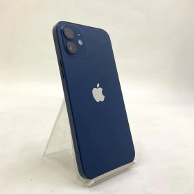【全額返金保証】【最速発送】 iPhone 12 128GB ブルー au SIMフリー 白ロム 動作確認済 74%
