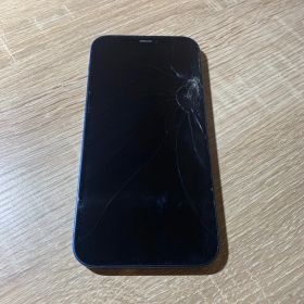1849 iPhone 12 64GB ダークブルー ジャンク品【ネ】