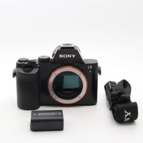 SONY α7 ILCE-7 ボディ ミラーレスカメラ 〔SONY E マウント〕