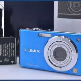 【動作保証】 パナソニック Panasonic LUMIX DMC-FS7 元箱、バッテリー、充電器、取扱説明書付属 同梱無料 #ak178