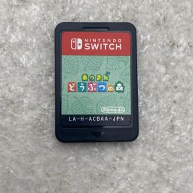 あつまれ どうぶつの森 【動作品】 ニンテンドーSwitch ソフトのみ