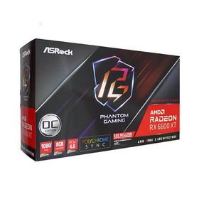 【中古】ASRock グラフィックボード Radeon RX 6600 XT Phantom Gaming D 8GB OC PCIExp 8GB 元箱あり