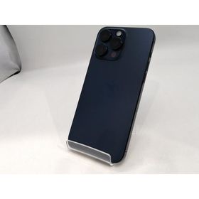 【中古】Apple au 【SIMフリー】 iPhone 15 Pro Max 256GB ブルーチタニウム MU6T3J/A【静岡】保証期間１ヶ月【ランクB】