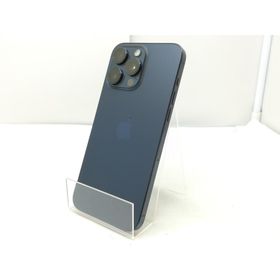 【中古】Apple 国内版 【SIMフリー】 iPhone 15 Pro Max 256GB ブルーチタニウム MU6T3J/A【川崎】保証期間１ヶ月【ランクA】