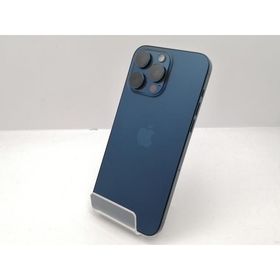 【中古】Apple 国内版 【SIMフリー】 iPhone 15 Pro Max 256GB ブルーチタニウム MU6T3J/A【新宿東口】保証期間１ヶ月【ランクA】