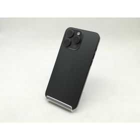 【中古】Apple docomo 【SIMフリー】 iPhone 15 Pro Max 256GB ブラックチタニウム MU6P3J/A【広島】保証期間１ヶ月【ランクB】