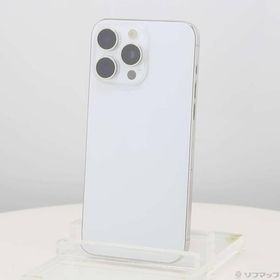 〔中古〕Apple(アップル) iPhone15 Pro Max 1TB ホワイトチタニウム MU703J／A SIMフリー〔349-ud〕