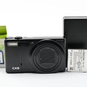★良品★ リコー RICOH CX5 ブラック 《SDカード付き》#2420