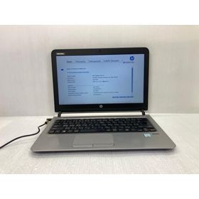 中古 ノートパソコン HP ProBook 430 G3 V5F18AV Corei5-6200U/8GB-MEM/13.3インチ/OS無し/AC欠品/BT消耗/難あり※内蔵ストレージ欠品
