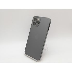 【中古】Apple au 【SIMロック解除済み】 iPhone 12 Pro 256GB グラファイト MGM93J/A【福岡天神】保証期間１ヶ月【ランクC】