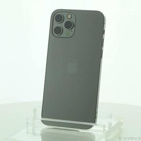 〔中古〕Apple(アップル) iPhone12 Pro 256GB グラファイト MGM93J／A SIMフリー〔262-ud〕