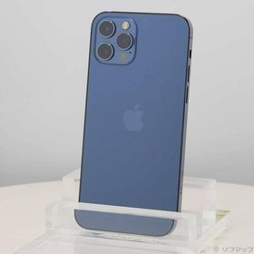 〔中古〕Apple(アップル) iPhone12 Pro 256GB パシフィックブルー MGMD3J／A SIMフリー〔276-ud〕