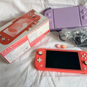 Nintendo Switch Lite コーラル 箱付 AC未使用SD64GB