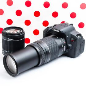 キャノン Canon kiss x7i❤スマホ転送❤Wレンズ❤初心者安心セット