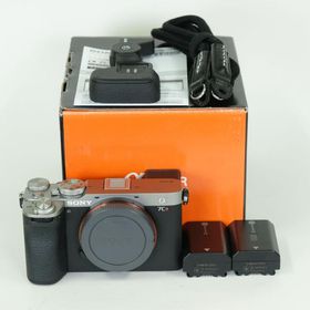 [美品 | シャッター数10,977回｜バッテリー2個付] SONY α7C R（ILCE-7CR） [ボディ シルバー] | SONY Eマウント