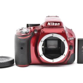 【ショット数4696回】ニコン NIKON D5200 レッド Y3856