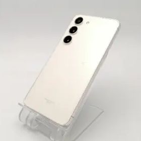 【中古】SAMSUNG au 【SIMフリー】 Galaxy S23 クリーム 8GB 256GB SCG19【ECセンター】保証期間１ヶ月【ランクB】