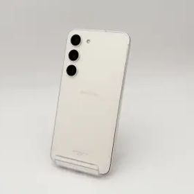 【中古】SAMSUNG docomo 【SIMフリー】 Galaxy S23 クリーム 8GB 256GB SC-51D【なんば】保証期間１ヶ月【ランクB】