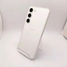 【中古】SAMSUNG docomo 【SIMフリー】 Galaxy S23 クリーム 8GB 256GB SC-51D【三宮駅前】保証期間１ヶ月【ランクB】